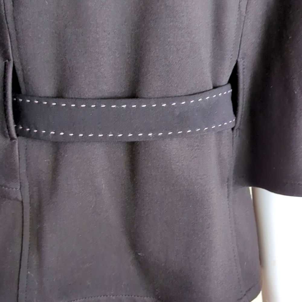 Nine West Jacket Caplet Black Size 2 - Picture 6 of 8